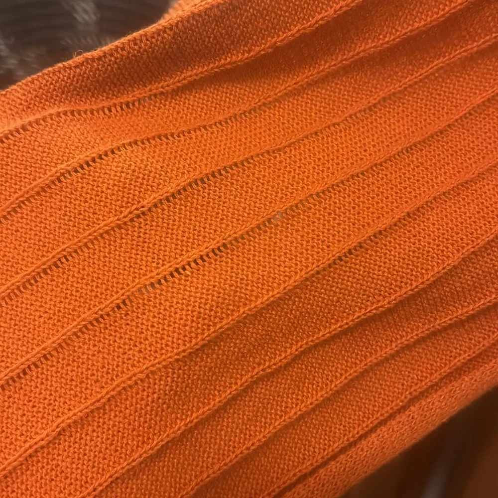 NWOT 🏷️ FREE PEOPLE burnt orange clay cardigan kimono sweater